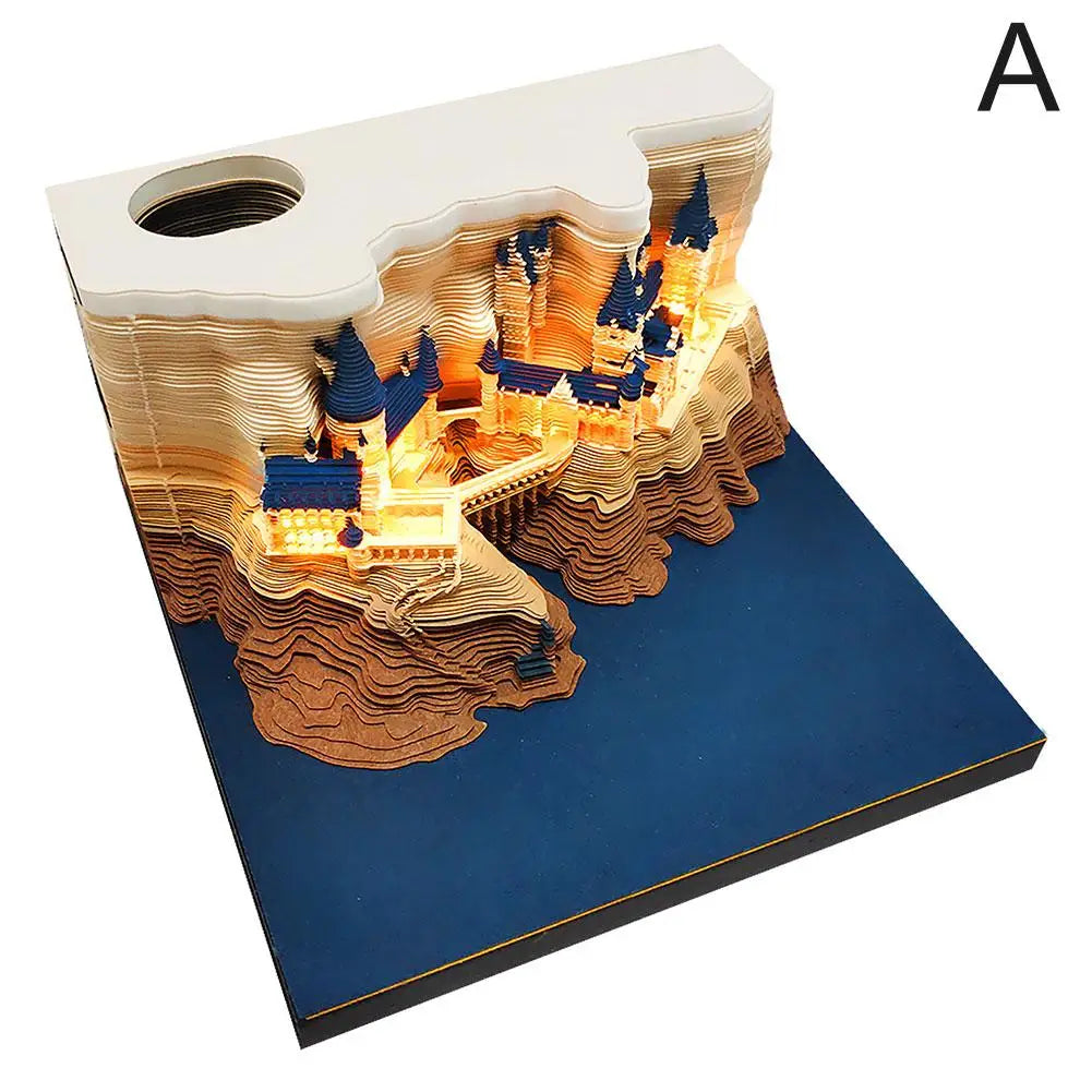 Magic Castle 3D Notepad