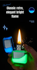 Cool Glowing Liquid Sand Lighter