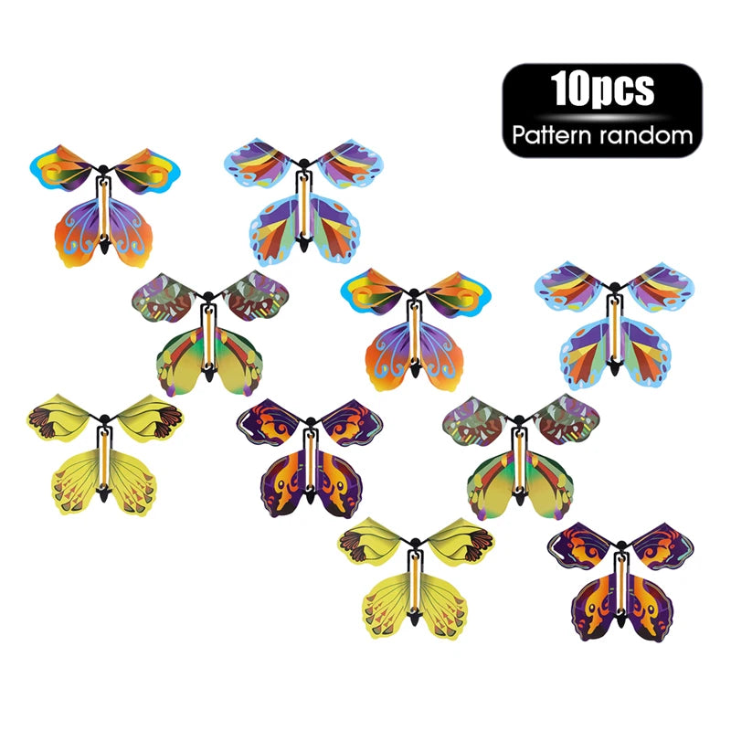 Magic Flying Butterflies Wind Up Toy