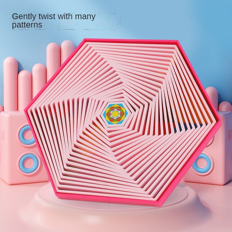 3D Creative Hexagon Fidget Sensory Toy