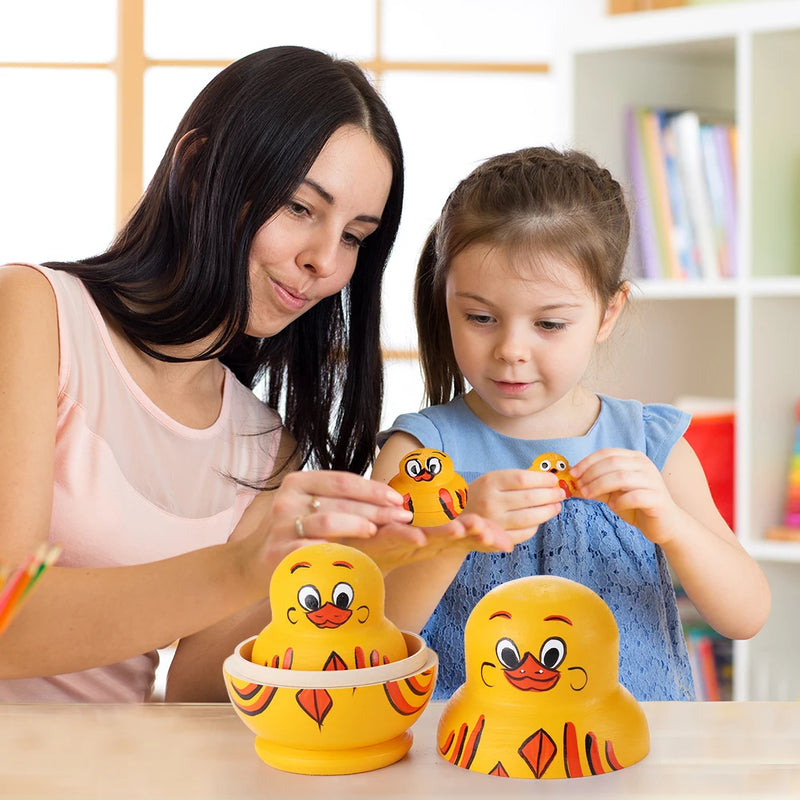 Yellow Duck and Kinds of Animals for Kids Toys