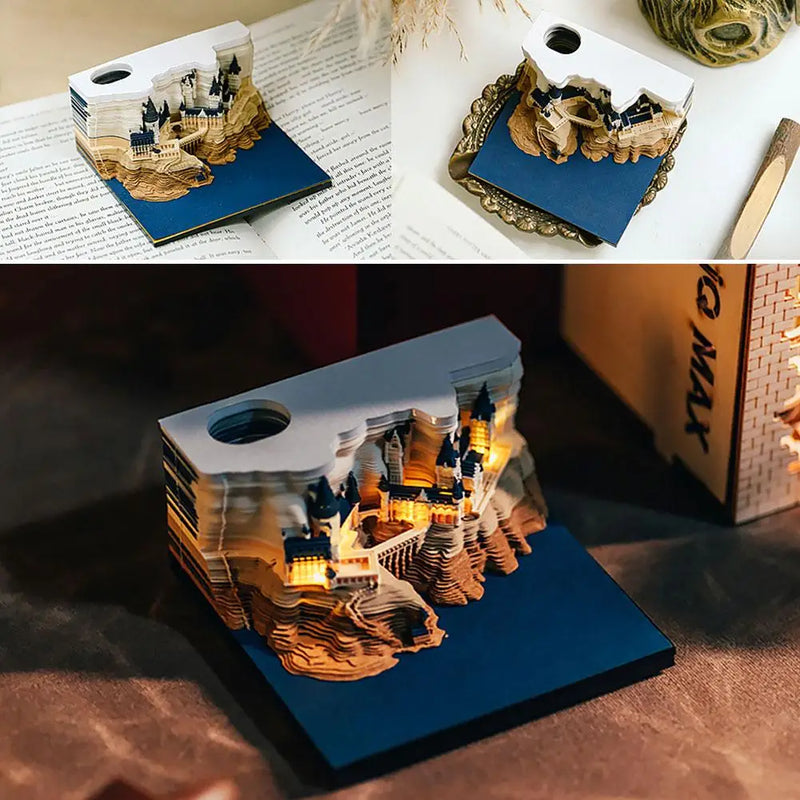 Magic Castle 3D Notepad