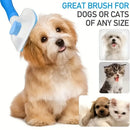 Easy-Clean Pet Grooming Brush