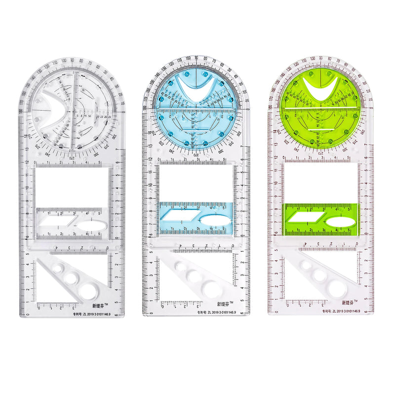 Multifunctional Geometric Ruler