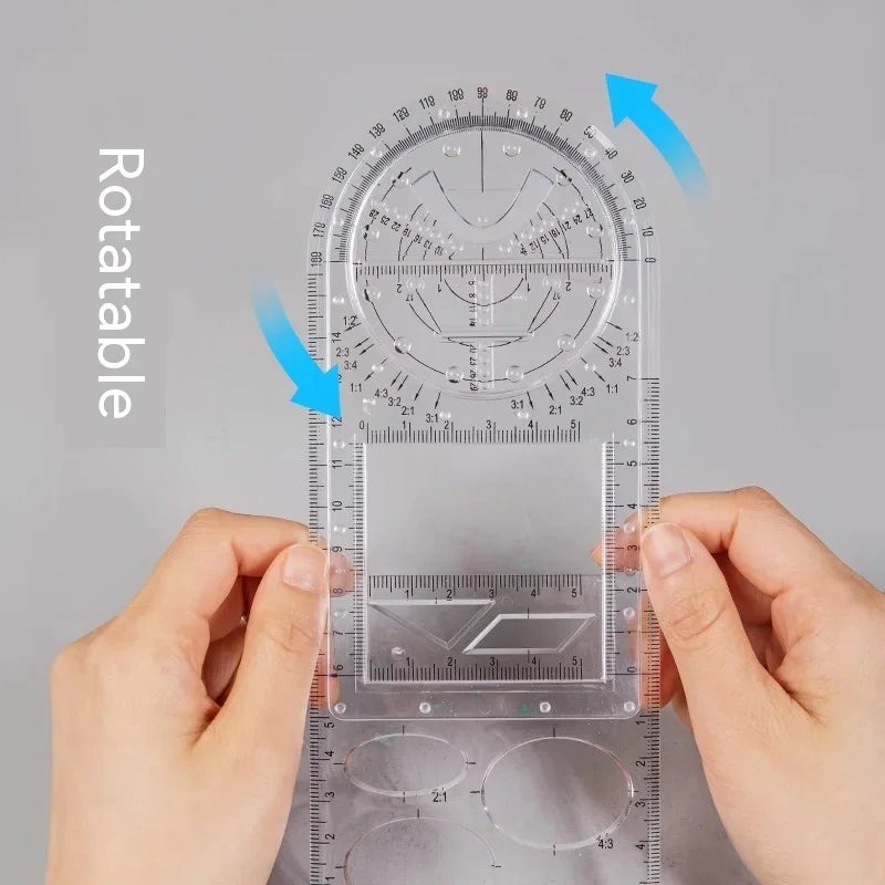 Multifunctional Geometric Ruler